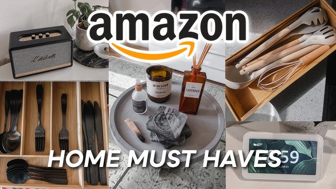 Illustration showing how homeowners can use Amazon for smart home products, organization, and daily essentials in 2025.