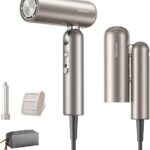 Dreame lightweight travel hair dryer with attachments