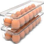 Best Amazon products 2025 – clear egg storage tray stackable